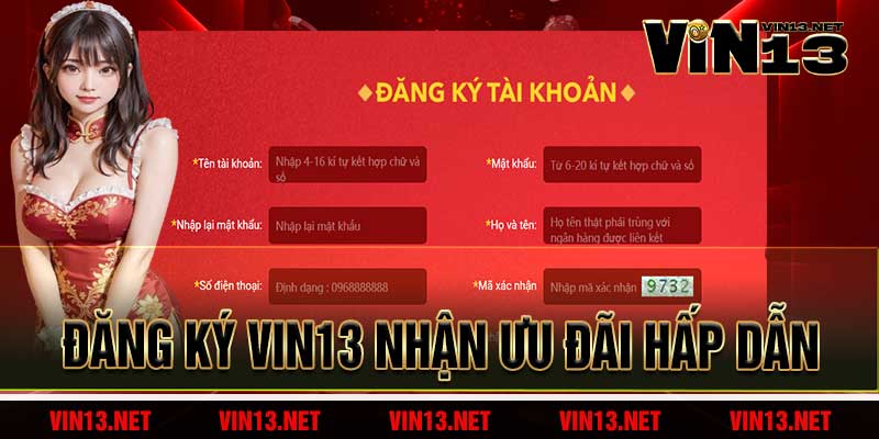 Đăng Ký Vin13